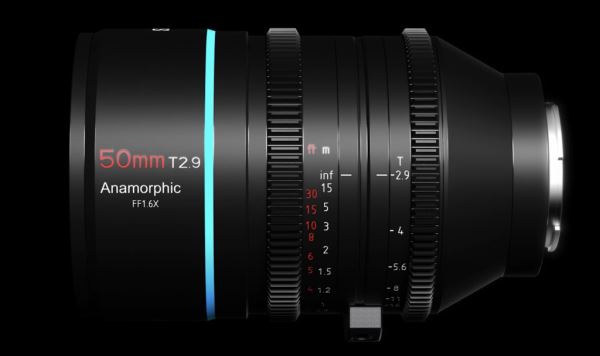 Представлен бюджетный анаморфотный кинообъектив Sirui 50mm T2.9 1.6x