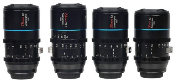 Представлен бюджетный анаморфотный кинообъектив Sirui 50mm T2.9 1.6x