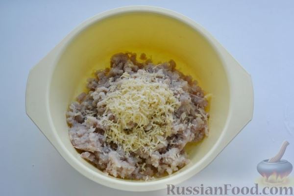 Рыбные котлеты из хека с сыром и отрубями