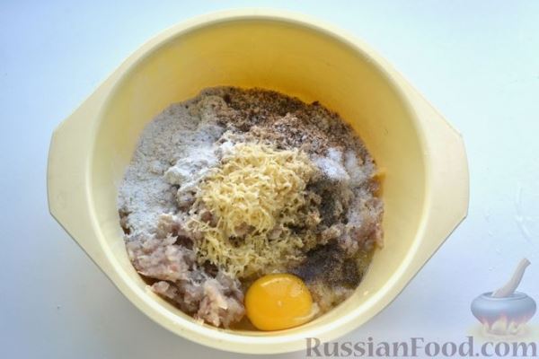 Рыбные котлеты из хека с сыром и отрубями